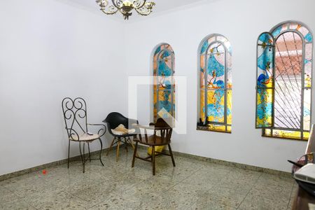 Sala de casa à venda com 5 quartos, 215m² em Vila Curuca, Santo André