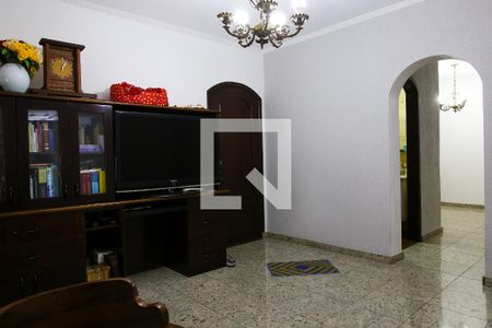 Sala de casa à venda com 5 quartos, 215m² em Vila Curuca, Santo André