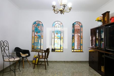 Sala de casa à venda com 5 quartos, 215m² em Vila Curuca, Santo André