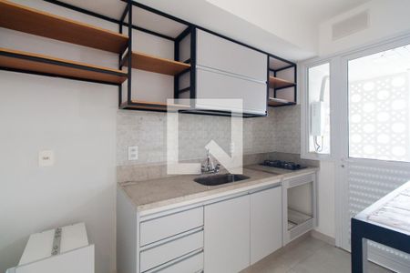 Sala e cozinha de apartamento à venda com 1 quarto, 51m² em Vila Gomes Cardim, São Paulo