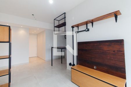 Sala e cozinha de apartamento à venda com 1 quarto, 51m² em Vila Gomes Cardim, São Paulo