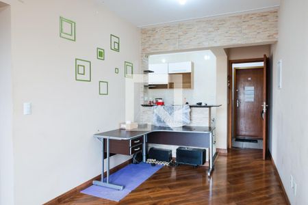 Sala de apartamento à venda com 2 quartos, 56m² em Vila Príncipe de Gales, Santo André