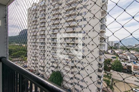 Varanda e Vista de apartamento para alugar com 1 quarto, 40m² em Jacarepaguá, Rio de Janeiro