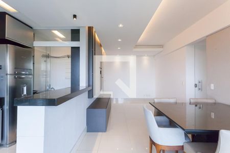 Sala de apartamento à venda com 3 quartos, 86m² em Vila da Serra, Nova Lima