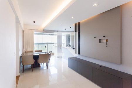 Sala de apartamento à venda com 3 quartos, 86m² em Vila da Serra, Nova Lima