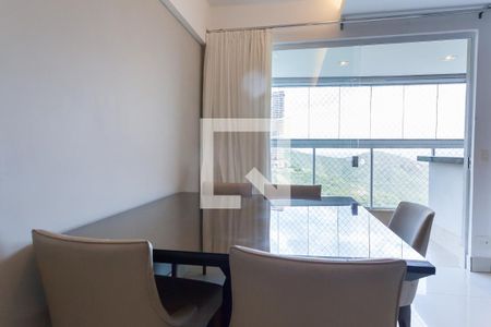 Sala de Jantar de apartamento à venda com 3 quartos, 86m² em Vila da Serra, Nova Lima