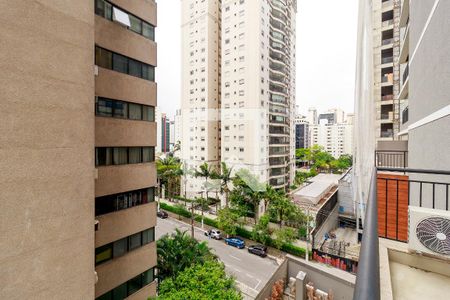 Studio - Vista de kitnet/studio para alugar com 1 quarto, 50m² em Indianópolis, São Paulo