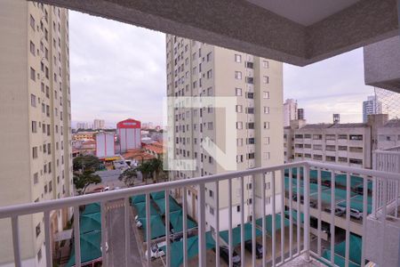 Varanda da Sala de apartamento para alugar com 2 quartos, 48m² em Jardim Santa Cruz (sacomã), São Paulo