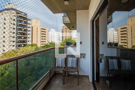 Varanda Sala de apartamento para alugar com 4 quartos, 204m² em Bosque, Campinas