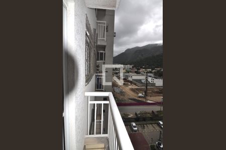 Varanda da Sala de apartamento para alugar com 2 quartos, 46m² em Jacarepaguá, Rio de Janeiro