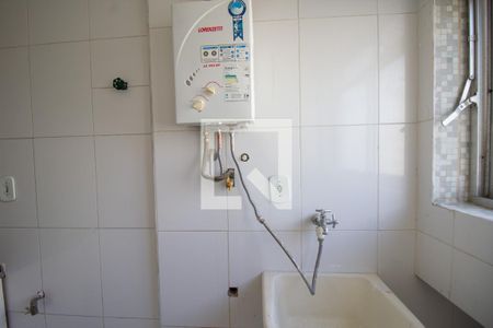 Cozinha e Área de Serviço de apartamento para alugar com 2 quartos, 58m² em Barra da Tijuca, Rio de Janeiro