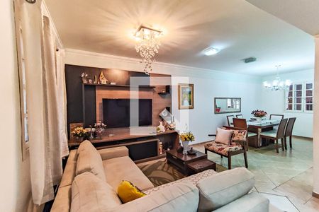 Sala de casa de condomínio à venda com 3 quartos, 125m² em Parque Assunção, Taboão da Serra