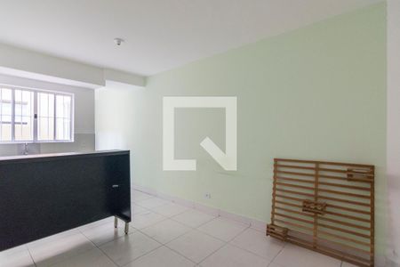 Sala de apartamento para alugar com 1 quarto, 46m² em Vila Suica, Santo André
