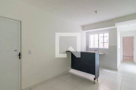 Sala de apartamento para alugar com 1 quarto, 46m² em Vila Suica, Santo André