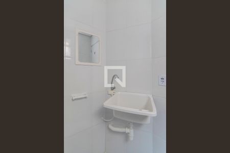 Banheiro de apartamento para alugar com 1 quarto, 46m² em Vila Suica, Santo André