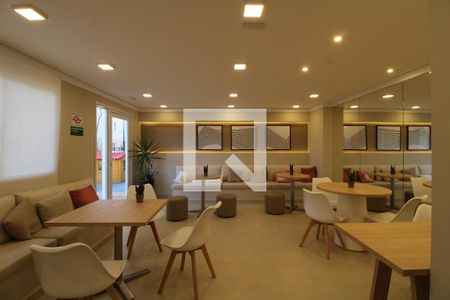 Apartamento para alugar com 28m², 1 quarto e sem vagaSalão para festas