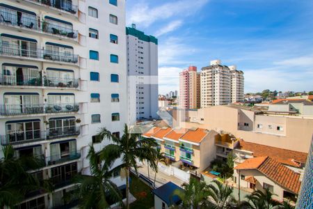 Vista da sala de apartamento à venda com 3 quartos, 123m² em Vila Gilda, Santo André