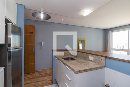 Apartamento à venda com 37m², 1 quarto e 1 vagaCozinha
