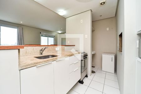 Cozinha e Área de Serviço de apartamento para alugar com 1 quarto, 37m² em Três Figueiras, Porto Alegre
