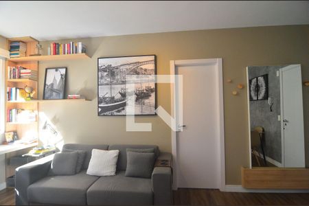 Sala de apartamento à venda com 1 quarto, 46m² em Marechal Rondon, Canoas