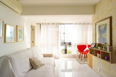 Sala/Cozinha de apartamento para alugar com 1 quarto, 80m² em Barra da Tijuca, Rio de Janeiro