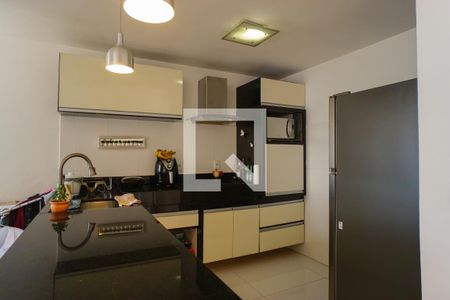 Sala/Cozinha de apartamento para alugar com 1 quarto, 80m² em Barra da Tijuca, Rio de Janeiro