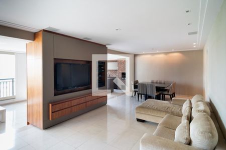 Sala de apartamento à venda com 4 quartos, 207m² em Vila Gertrudes, São Paulo