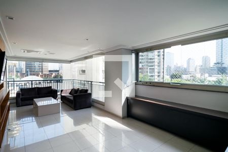 Varanda de apartamento à venda com 4 quartos, 207m² em Vila Gertrudes, São Paulo