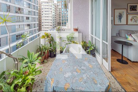 Varanda de apartamento para alugar com 3 quartos, 160m² em Bela Vista, São Paulo