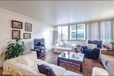 Sala de apartamento para alugar com 4 quartos, 202m² em Paraíso, São Paulo