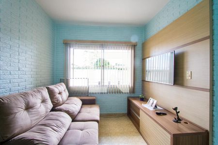 Sala de apartamento à venda com 2 quartos, 55m² em Vila Tibiriçá, Santo André
