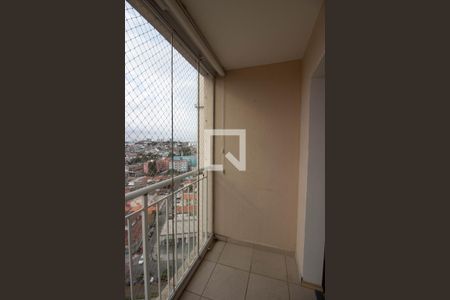 Varanda da Sala de apartamento à venda com 2 quartos, 52m² em Vila Santana, São Paulo