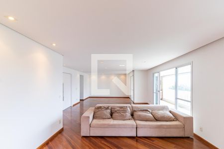 Sala de apartamento para alugar com 4 quartos, 186m² em Campo Grande, São Paulo