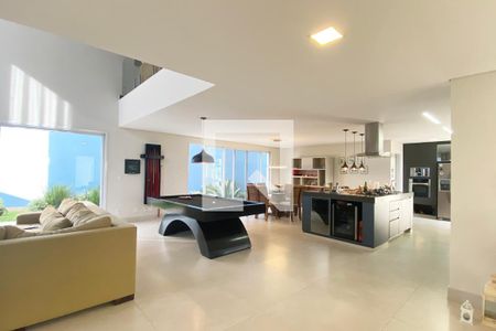 Sala de casa de condomínio à venda com 5 quartos, 430m² em Alphaville, Santana de Parnaíba