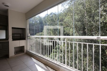 Varanda da Sala de apartamento para alugar com 2 quartos, 95m² em Vila Andrade, São Paulo