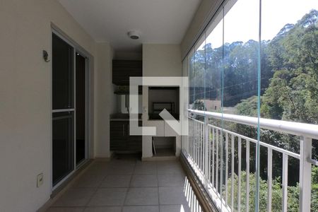 Varanda da Sala de apartamento para alugar com 2 quartos, 95m² em Vila Andrade, São Paulo