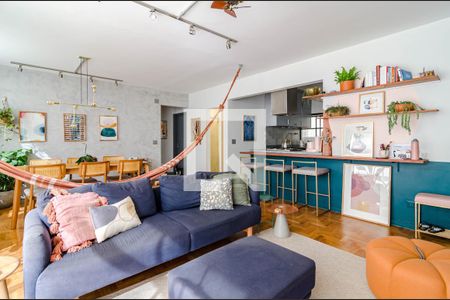 Sala de apartamento à venda com 2 quartos, 110m² em Paraíso, São Paulo