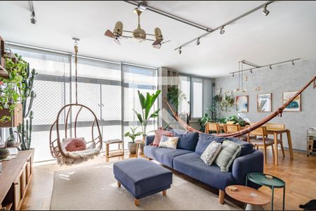 Sala de apartamento à venda com 2 quartos, 110m² em Paraíso, São Paulo