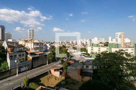 Vista da sala de apartamento à venda com 2 quartos, 65m² em Vila Romero, São Paulo