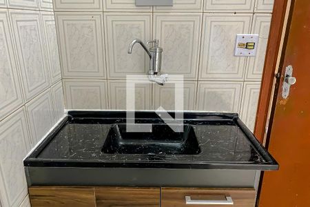 Detalhe Cozinha de kitnet/studio para alugar com 1 quarto, 22m² em Brás, São Paulo