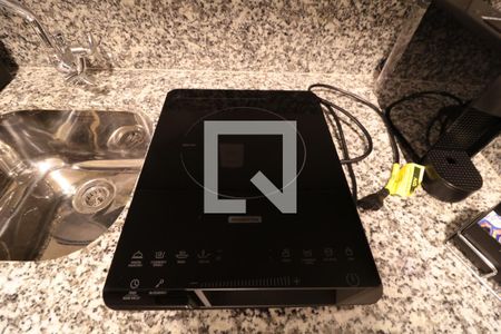 Studio para alugar com 19m², 1 quarto e sem vagaQuarto e Cozinha  - cooktop