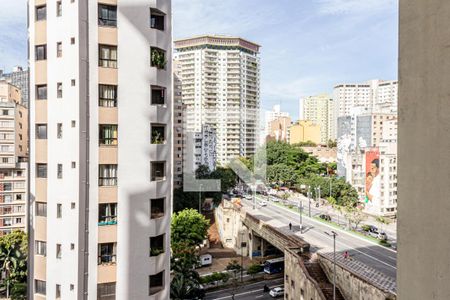 Vista da Sala de apartamento à venda com 1 quarto, 55m² em Centro Histórico de São Paulo, São Paulo