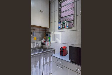 Cozinha de kitnet/studio à venda com 1 quarto, 31m² em Sé, São Paulo