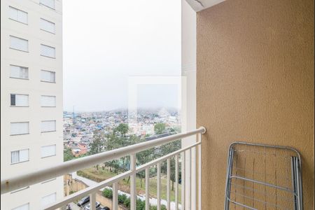 Varanda de apartamento para alugar com 2 quartos, 64m² em Jardim Santa Cristina, Santo André