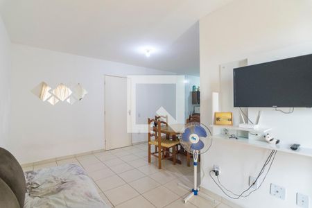 Sala de apartamento para alugar com 2 quartos, 64m² em Jardim Santa Cristina, Santo André