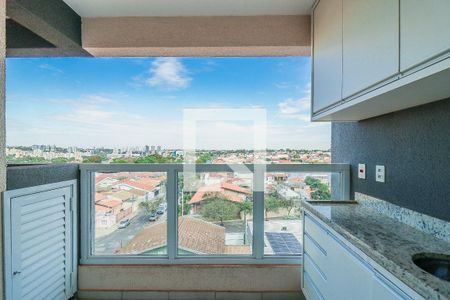 Varanda da Sala de apartamento para alugar com 2 quartos, 58m² em Santos Dumont, São José do Rio Preto 