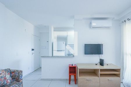 Sala de apartamento para alugar com 2 quartos, 58m² em Santos Dumont, São José do Rio Preto 