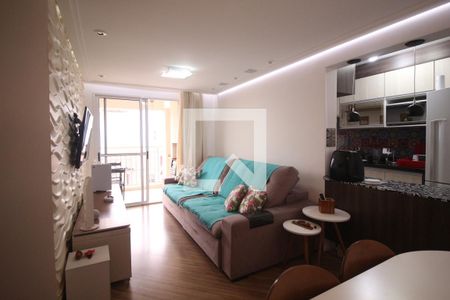 Apartamento à venda com 63m², 2 quartos e 2 vagasSala