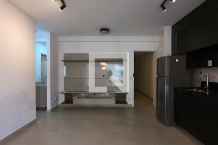 Sala de apartamento para alugar com 1 quarto, 38m² em Morumbi, São Paulo