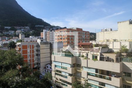 Vista da Sala de apartamento para alugar com 2 quartos, 75m² em Jardim Botânico, Rio de Janeiro